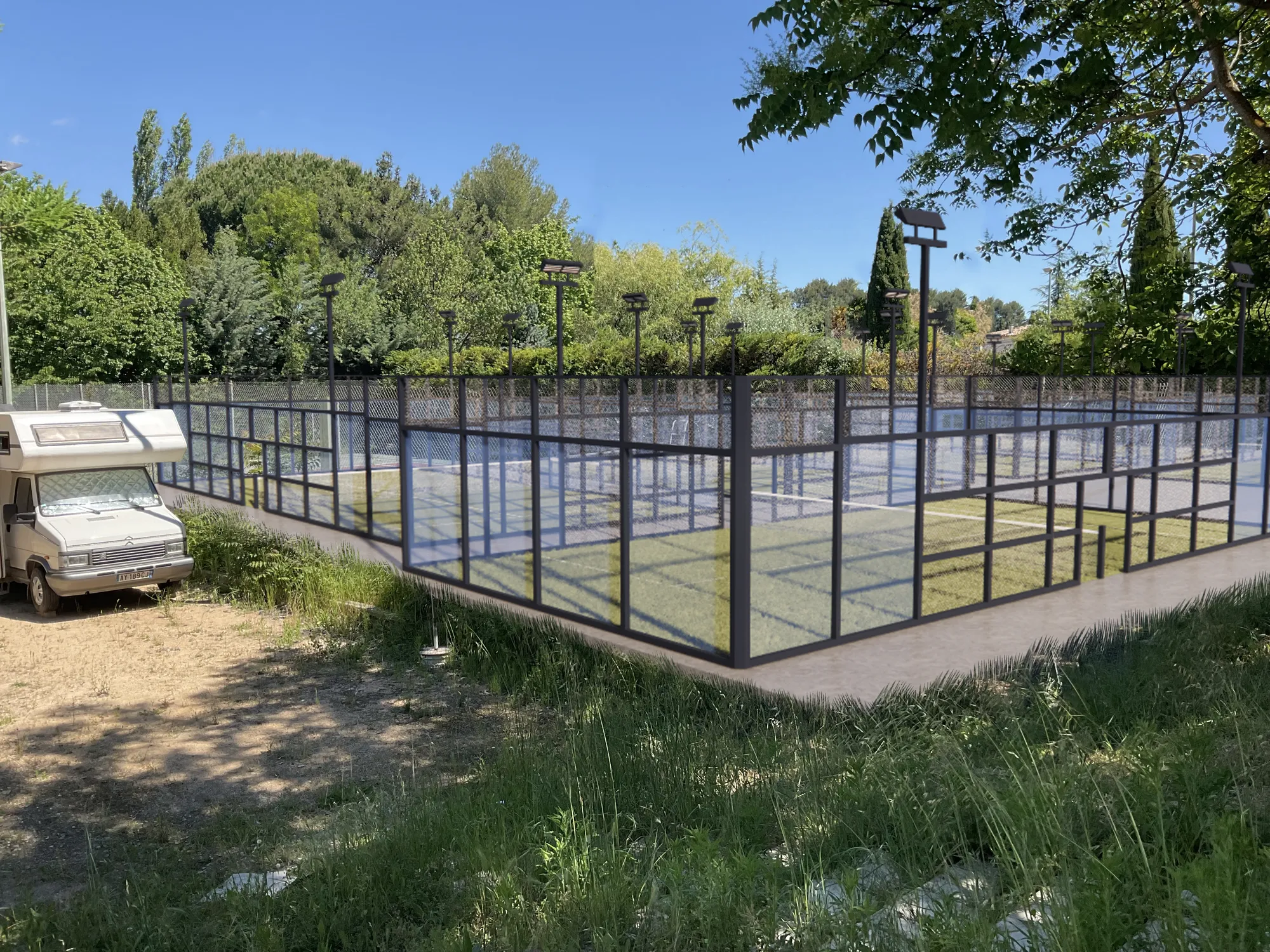 Terrains-de-padel Simiane-Collongue, photo 4