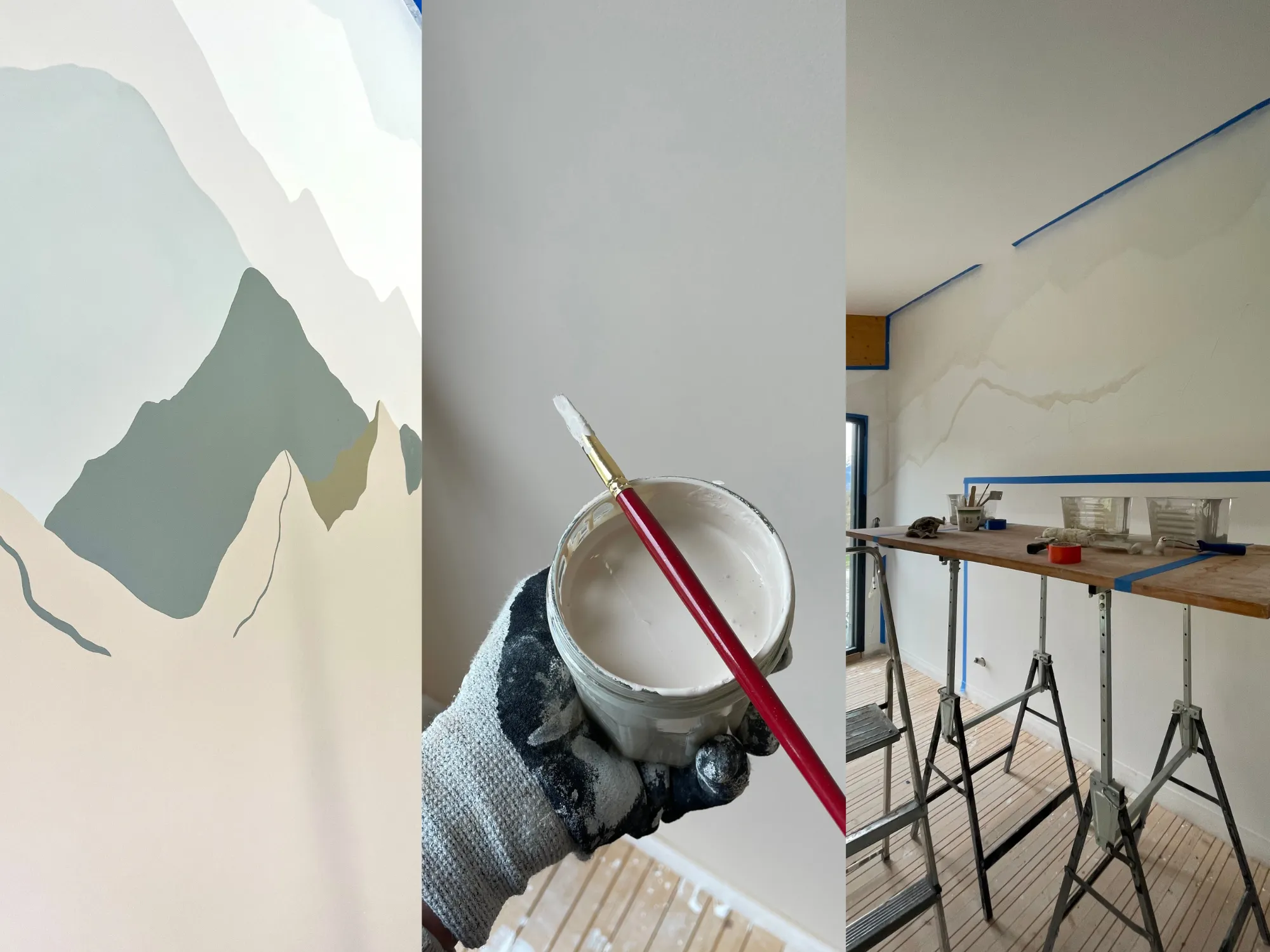 Peinture de tête de lit - chambre à coucher, photo 6