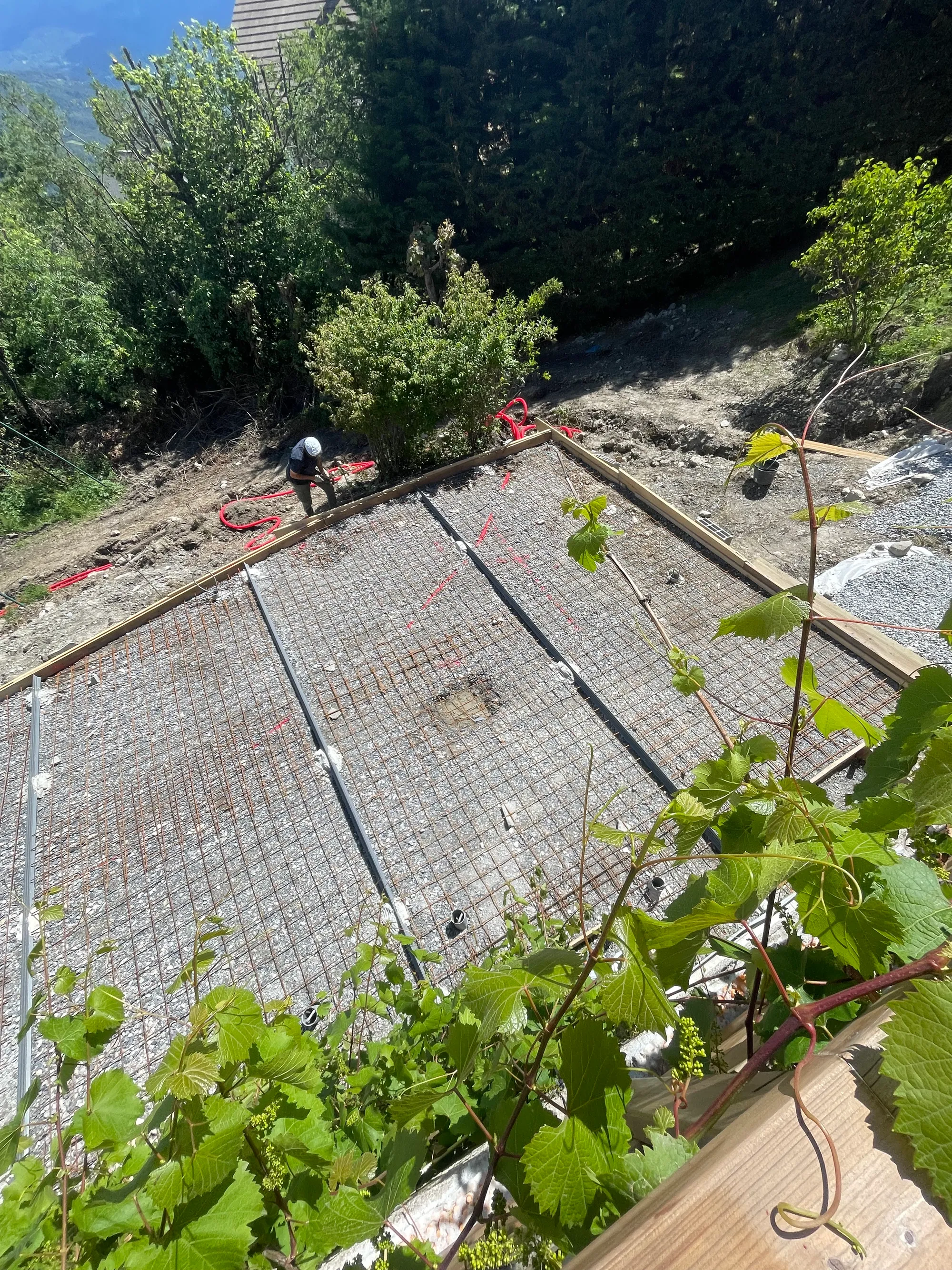 Coulage de dalle - Gite de montagne, photo 4