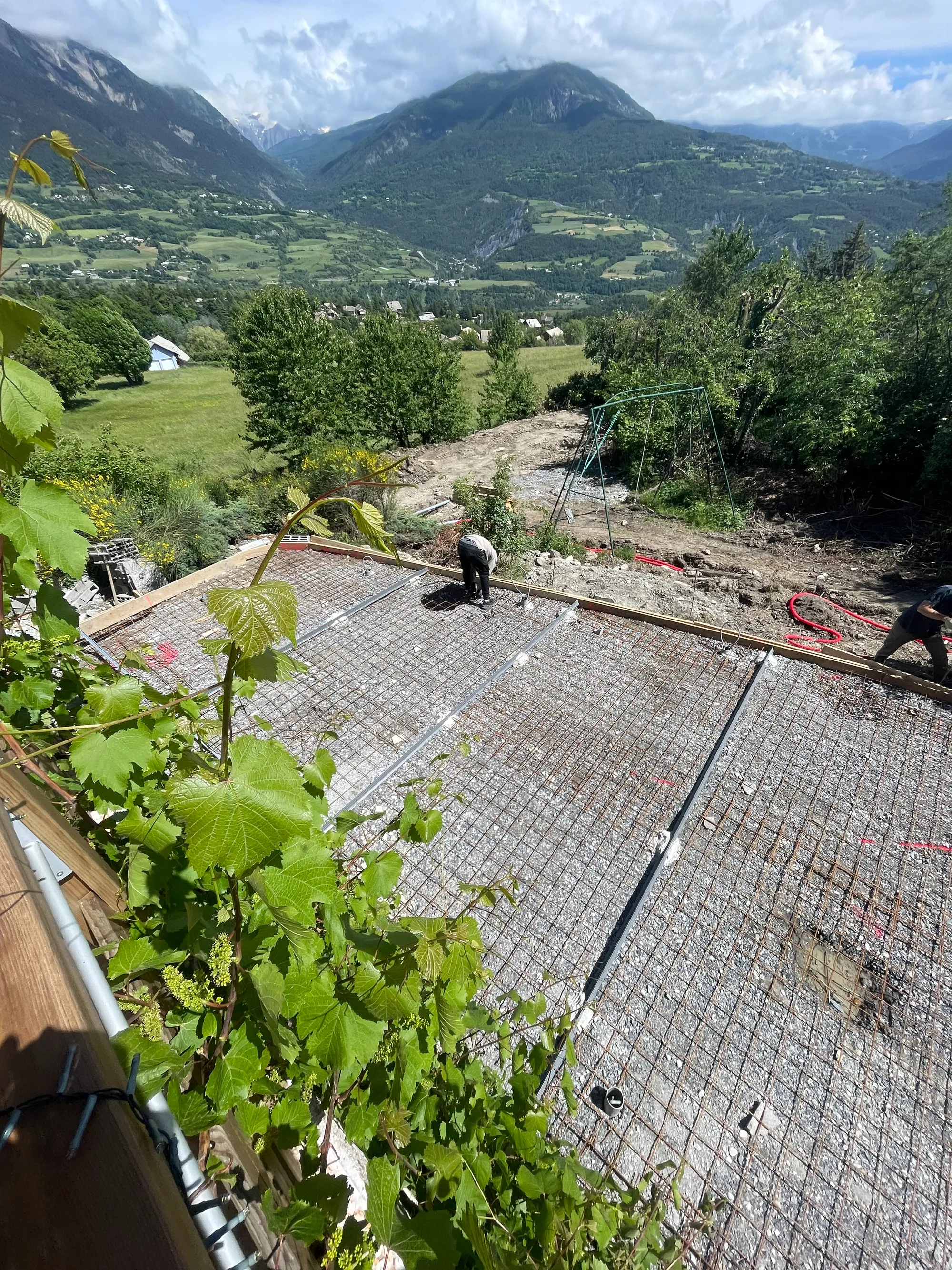 Coulage de dalle - Gite de montagne, photo 5